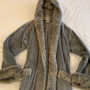 Pottery Barn Faux Fur Robe
